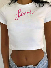 TS Lover Glitter Graphic Baby T Shirt