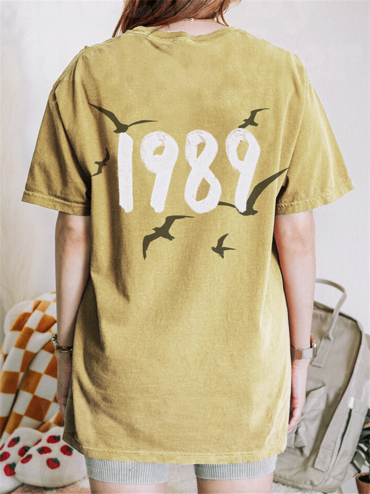 TS 1989 Special Edition Color Inspired Washed T Shirt