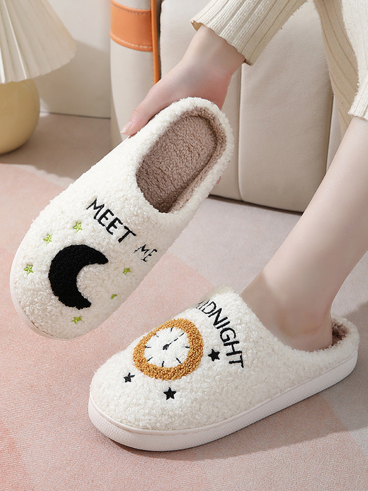 Album Inspiration Cotton Blend Home Slippers