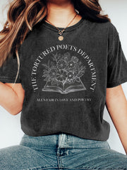 All's Fair In Love And Poetry Inspired Cozy T Shirt